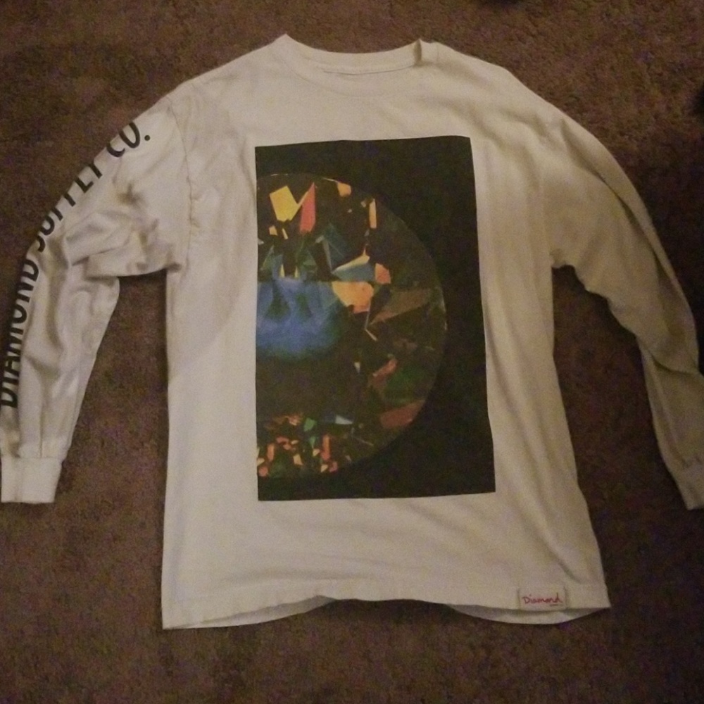 Diamond long sleeve shirt